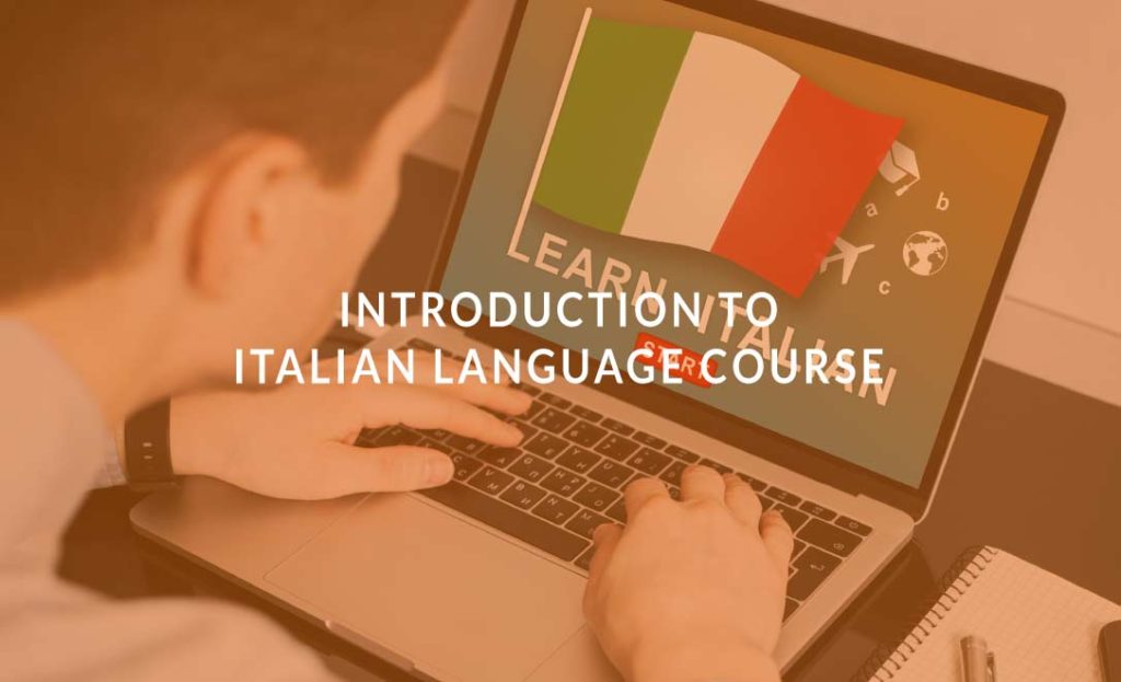 Introduction to Italian Language Course Alpha Academy